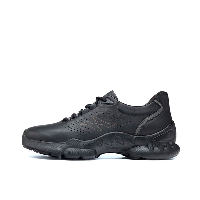 HARSON Fashion Trend Abrasion Resistant Breathable Abrasion Resistant Breathable Casual Shoes Men's Black