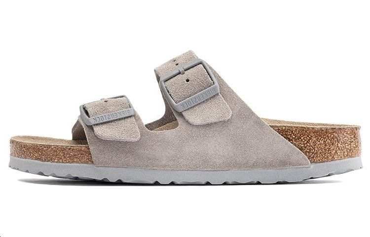 Birkenstock Slide Slippers Unisex Gray Regular