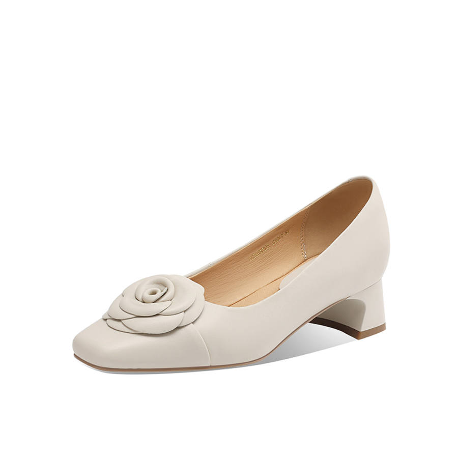 BOERDIQI Sheepskin Casual Shoes 3.8cm Women's
