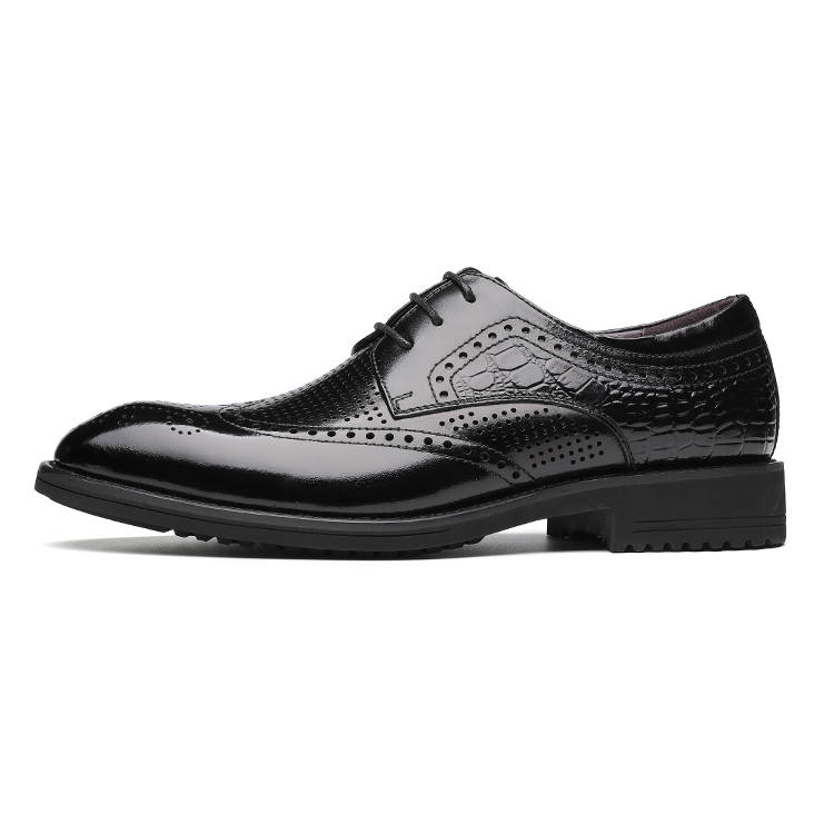 KAIMALONG Cow Leather Dress Shoes Men's