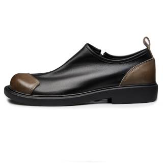 Brounvanm Top Grain Cow Leather Casual Shoes Men's