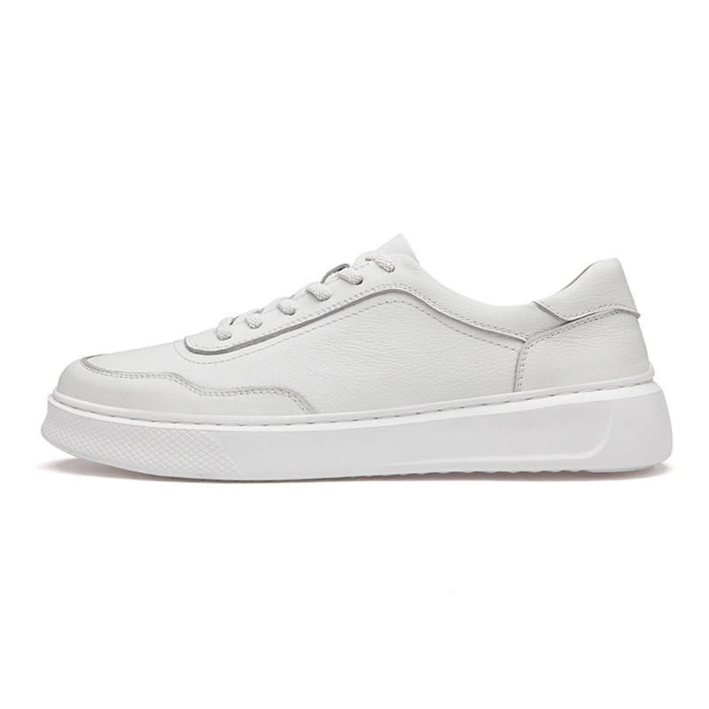 ENRICO COVERI Top Grain Cow Leather Low top Skateboard Shoes Men's