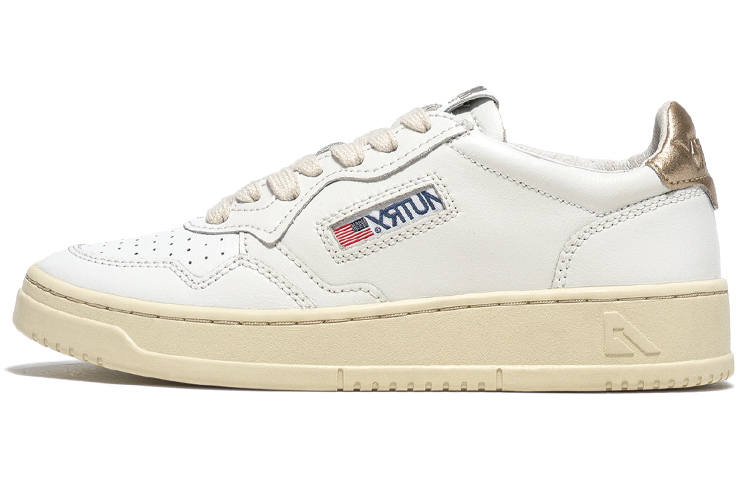 AUTRY AUTRY Medalist Low 'White Gold' Women's