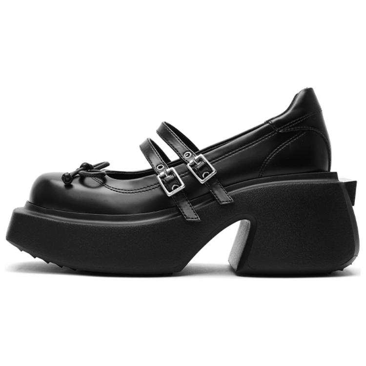 DAPHNE LAB DAPHNE LAB Chunky Heel Mary Jane Shoes Women's