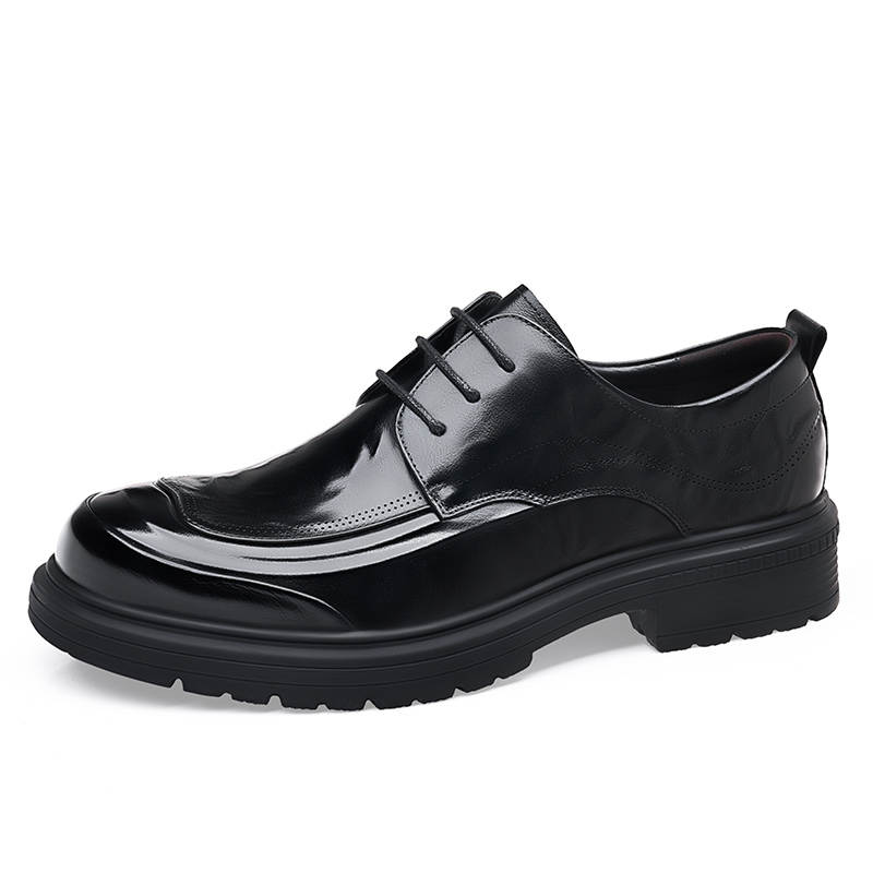 LUOMENG LUOMENG Casual Leather Shoes Men's Low Top
