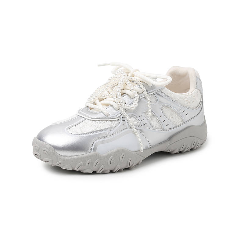 BENZI Cow Split Leather Slip Resistant Lightweight Non slip Lightweight Low top Casual Shoes Women's