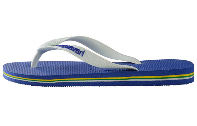 Havaianas Slip Resistant Flip Flops Unisex Blue