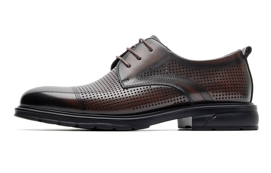 C°BANNER Dress Shoes Men's Low Top Brown