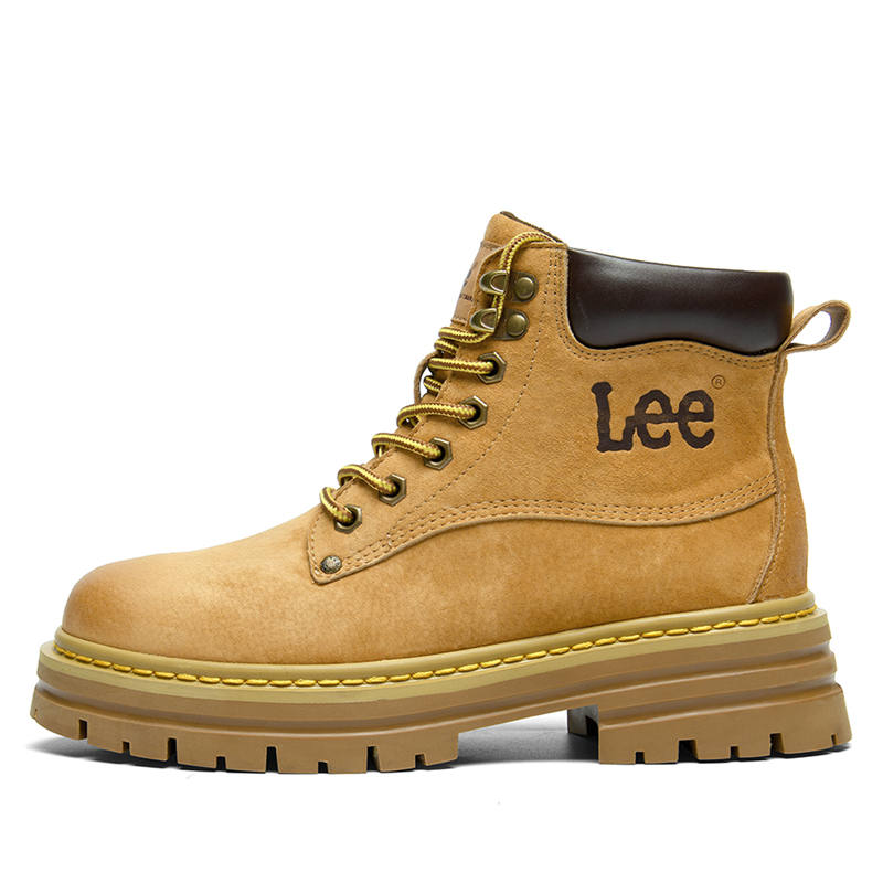 Lee Lee Short Combat Boots Unisex FLeece Lined