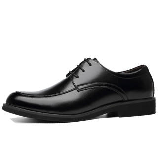Poitulas Microfiber Leather Dress Shoes Men's Black