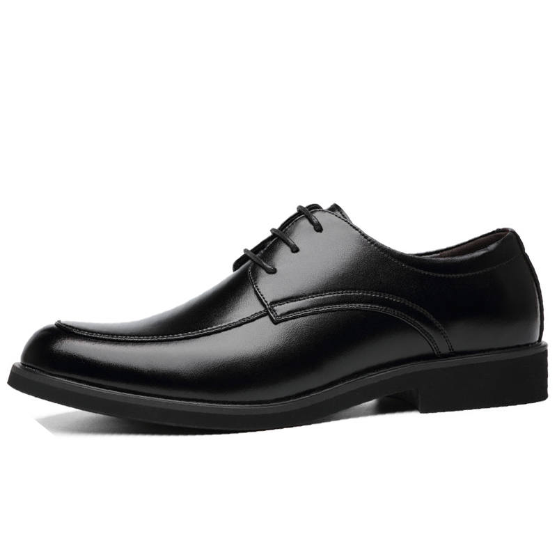 Poitulas Poitulas Microfiber Leather Dress Shoes Men's Black