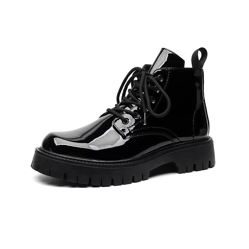 PINYI PINYI Short Combat Boots Men's Black