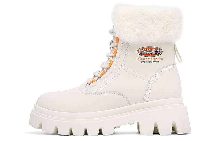 Dickies Dickies Short Mid Calf Combat Boots Women's Beige