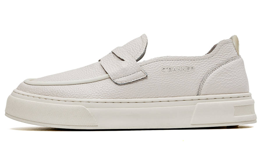 C°BANNER Casual Shoes Men's Low Top White