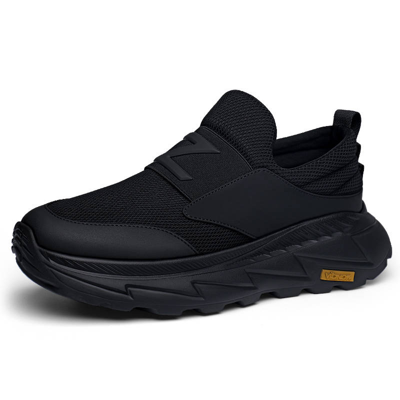 ZUOSAISI Mesh Breathable Low top Casual Shoes Men's Black