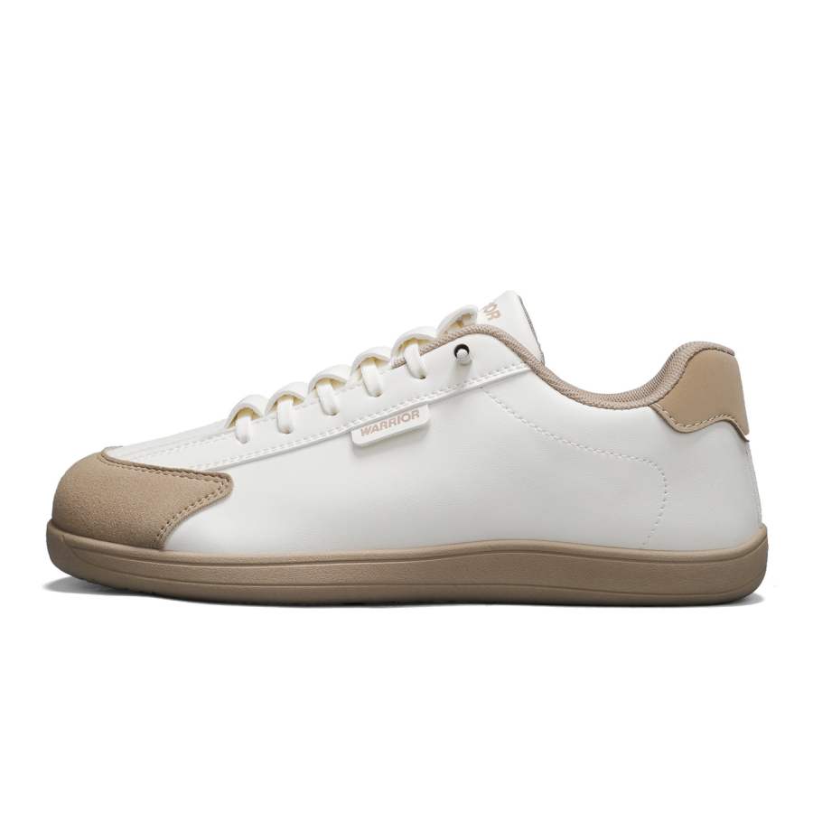 WARRIOR WARRIOR Skateboard Shoes Men's Low Top White Gray