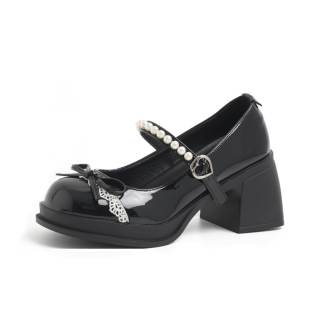 MXGM Chunky Heel Mary Jane Shoes Women's