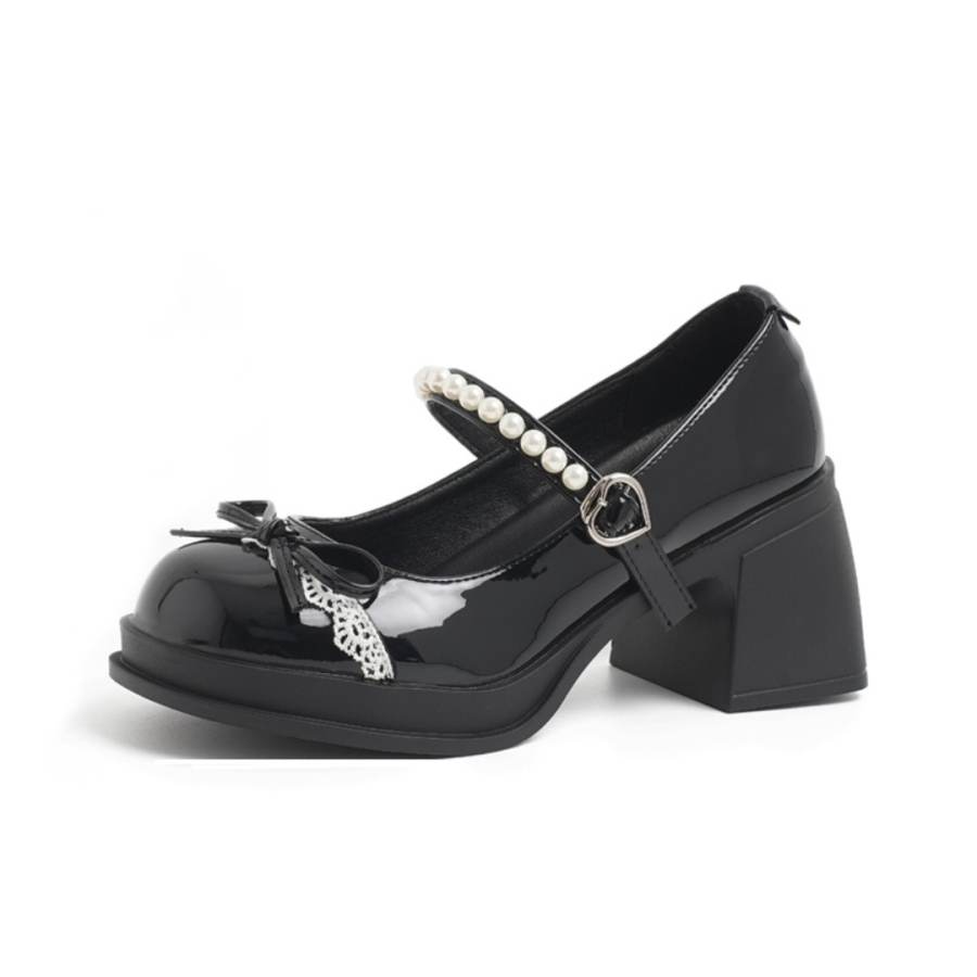 MXGM Chunky Heel Mary Jane Shoes Women's