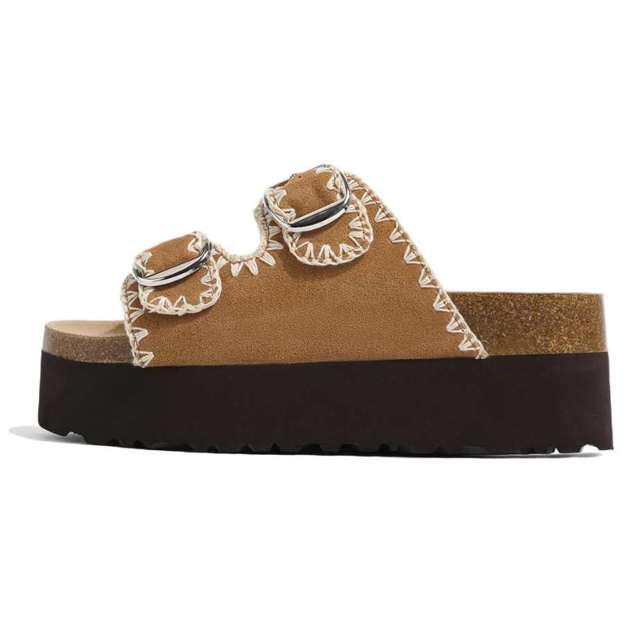 LANMOU Rubber Birkenstock Shoes Women's Light Chestnut