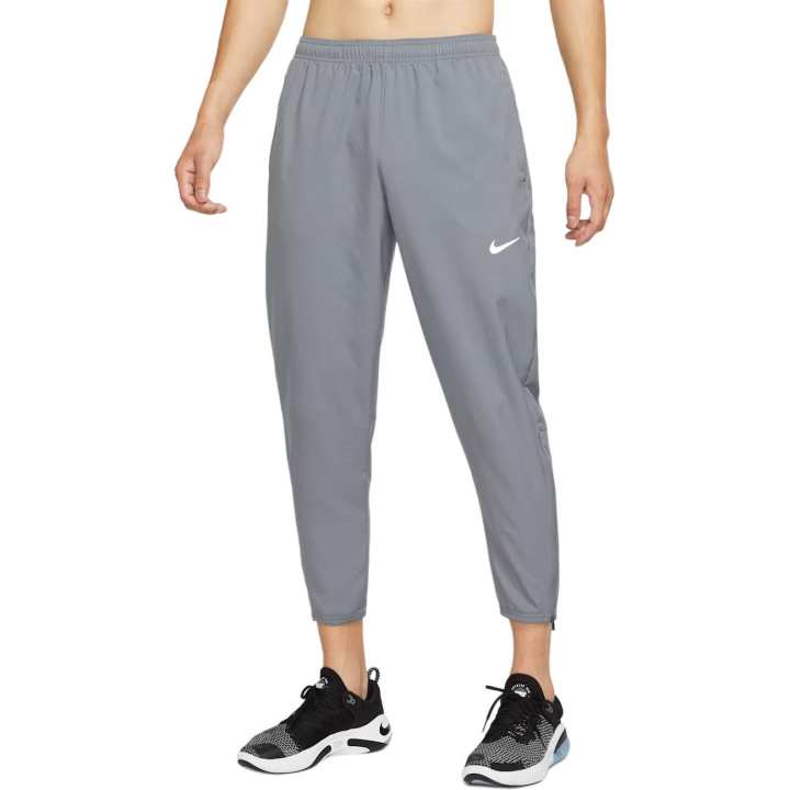 Nike Nike Dri Fit Running Pants Men's Gray