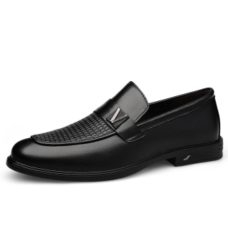 GEWEILUO Loafers Men's Black