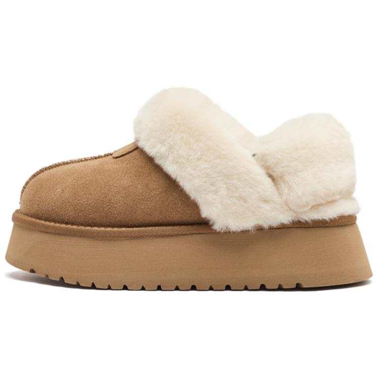 AGSDON AGSDON Cow Split Leather Thermal Snow Boots Women's