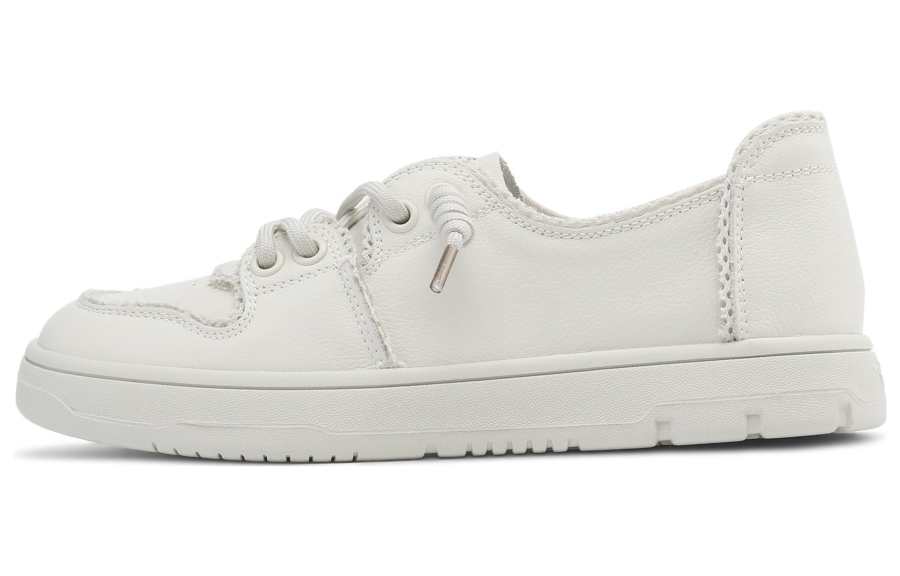OCCAMAN Cow Leather Low top Stylish Skateboarding Shoes Women's