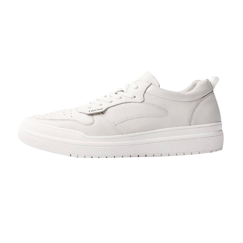 GOG Top Grain Cow Leather Cushioning Lightweight Low top Air Force 1 Summer Casual Shoes Men's