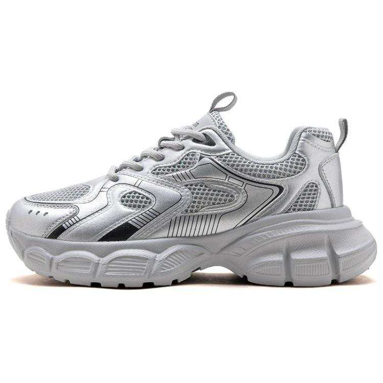 AGSDON AGSDON Artificial Leather Chunky Sneakers Women's