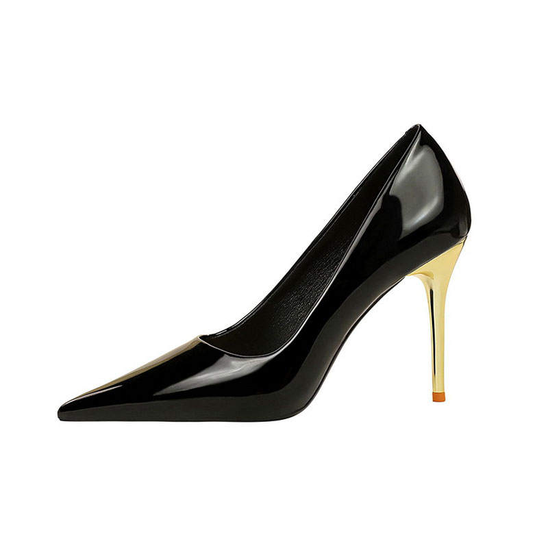 BIGTREE BIGTREE Slim Heel High Heels 10cm Women's