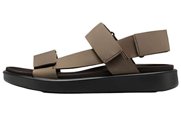 Ecco Ecco Leather Stylish Sandal Men's Coffee