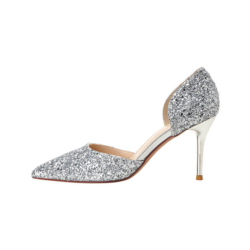 ZUOMILUO Pu Slim Heel High Heels Women's