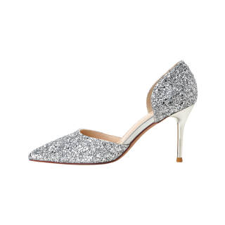 ZUOMILUO Pu Slim Heel High Heels Women's