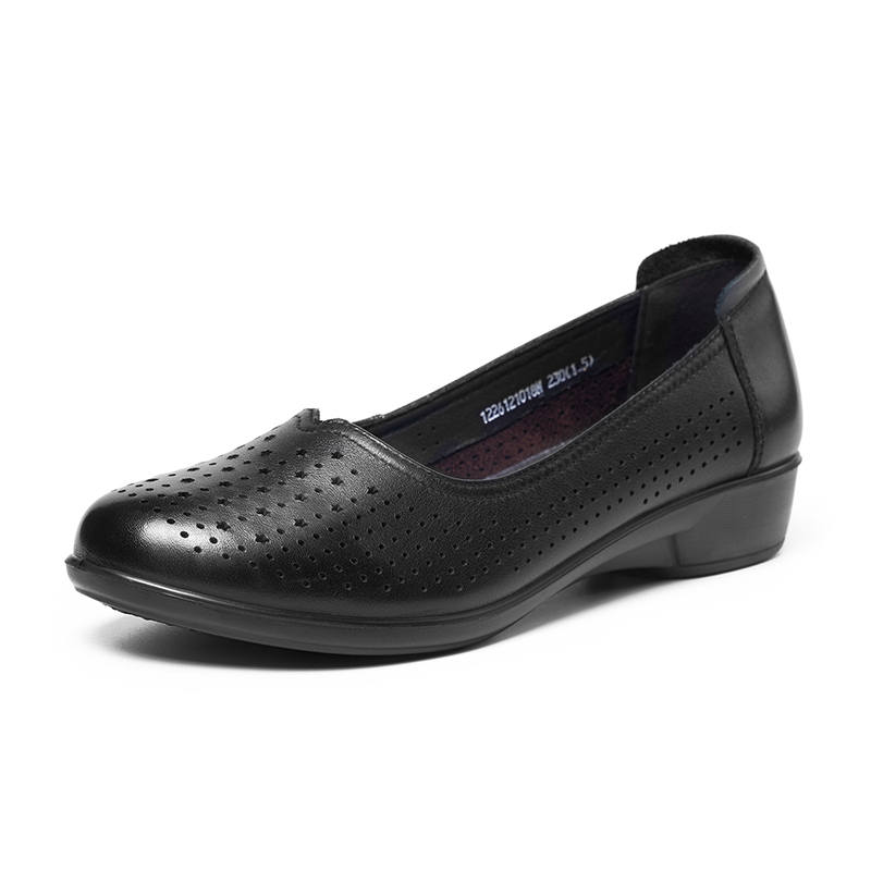 AOKANG Cow Leather Casual Shoes Women's