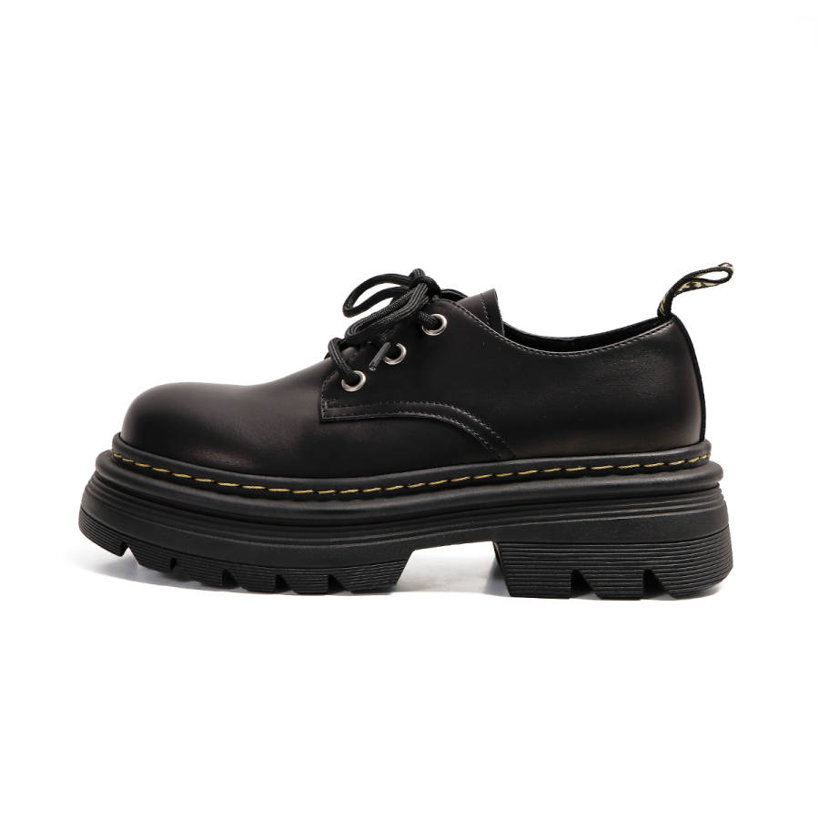 BOJUEMAO Cow Split Leather Casual Shoes Women's