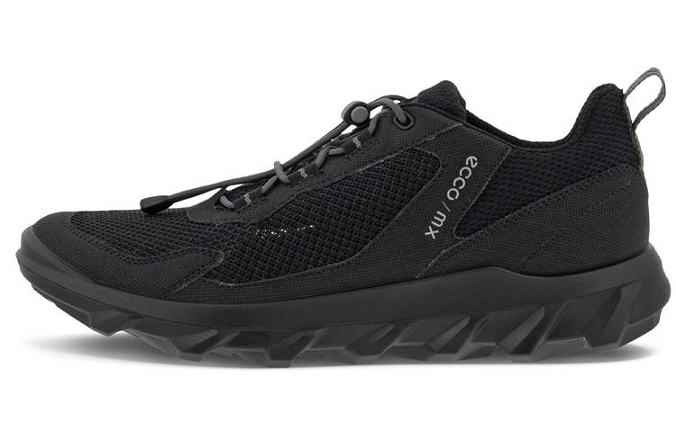 Ecco Mx Slip Resistant, Abrasion Resistant, Breathable Low top Sports Casual Shoes Women's Black