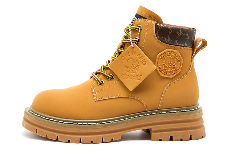 Joy&Mario Joy&Mario Combat Boots Women's Brown
