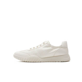 HARSON Cow Leather Slip Resistant Abrasion Resistant Low top Casual Shoes Women's
