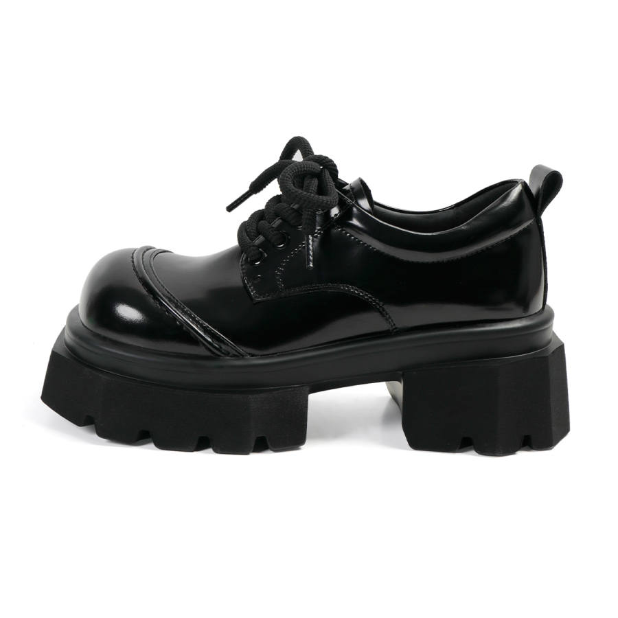 BOJUEMAO Cow Split Leather Casual Shoes Women's