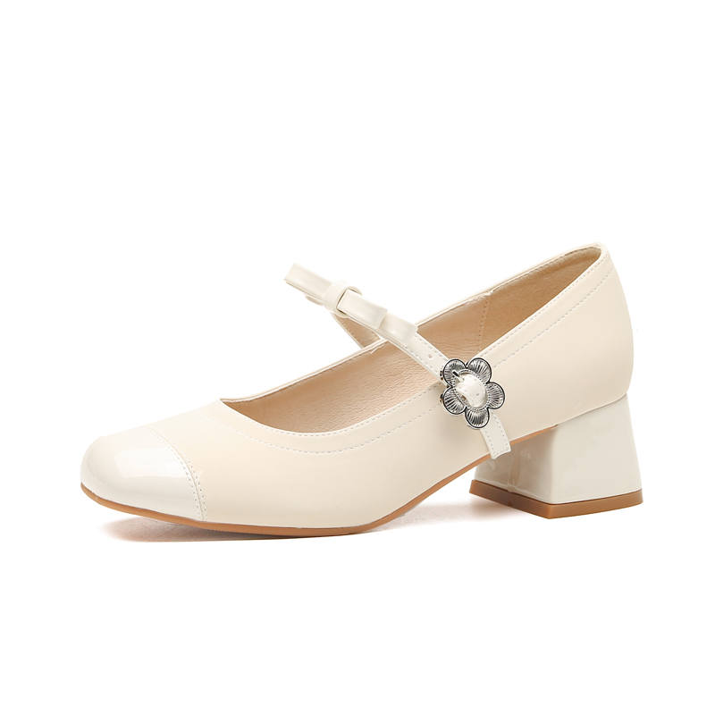 ZUOMILUO Chunky Heel Mary Jane Shoes Women's