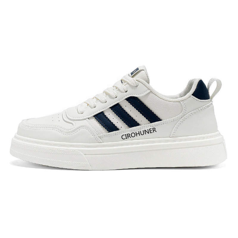 CIROHUNER Leather Low top Skateboard Shoes Men's