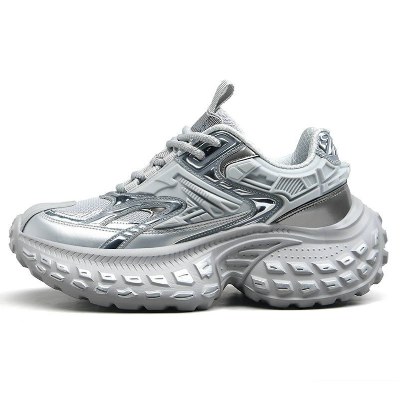 BANGNEY Slip Resistant And Breathable Height Increasing Low top Chunky Sneakers Unisex