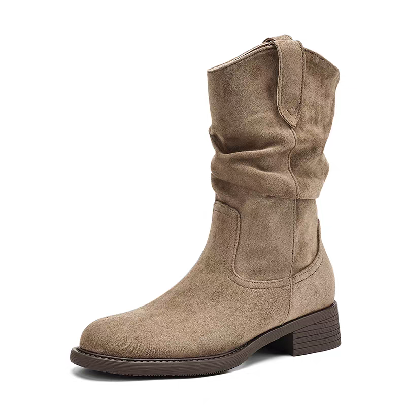 AFJI AFJI Microfiber Leather Ankle Boots Women's