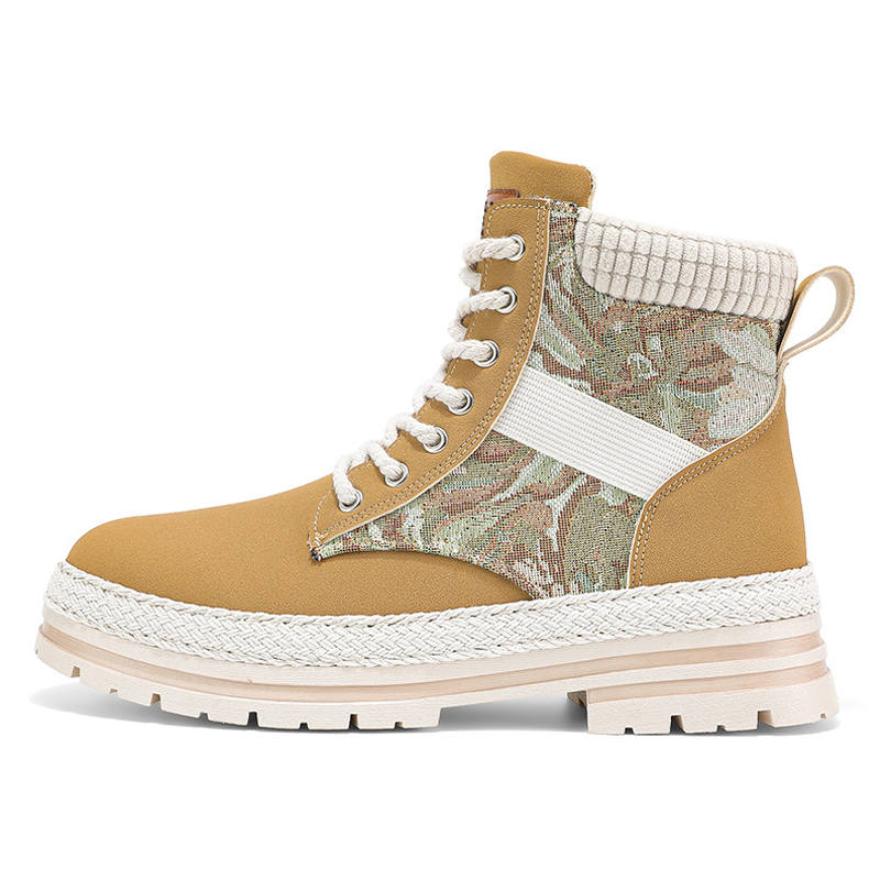 Tonlion Short Mid Calf Combat Boots Men's