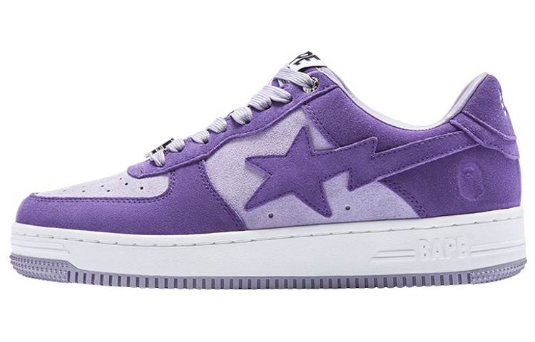 A BATHING APE BAPE A BATHING APE Bape Sta Suede Purple 2022