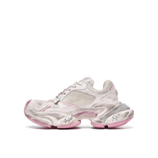 Acupuncture Cushioning Abrasion Resistant Breathable Lightweight Height Increasing Low top Chunky Sneakers Women's