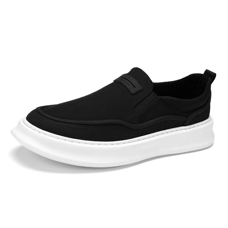 CAMOSI Fabric Low top Casual Shoes Men's Black