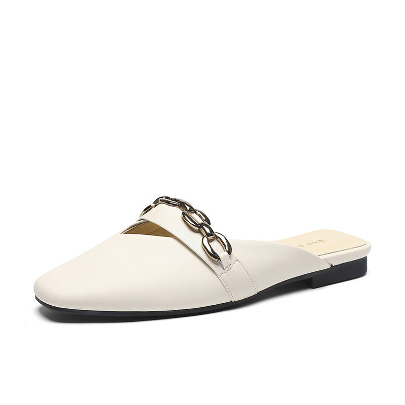 ZHR Top Grain Cow Leather Casual Shoes 1.5cm Women's