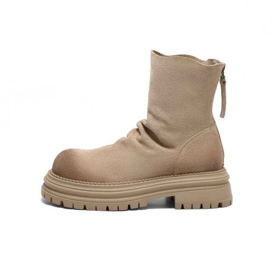 BELLE Ankle Boots Women's Brown/Apricot