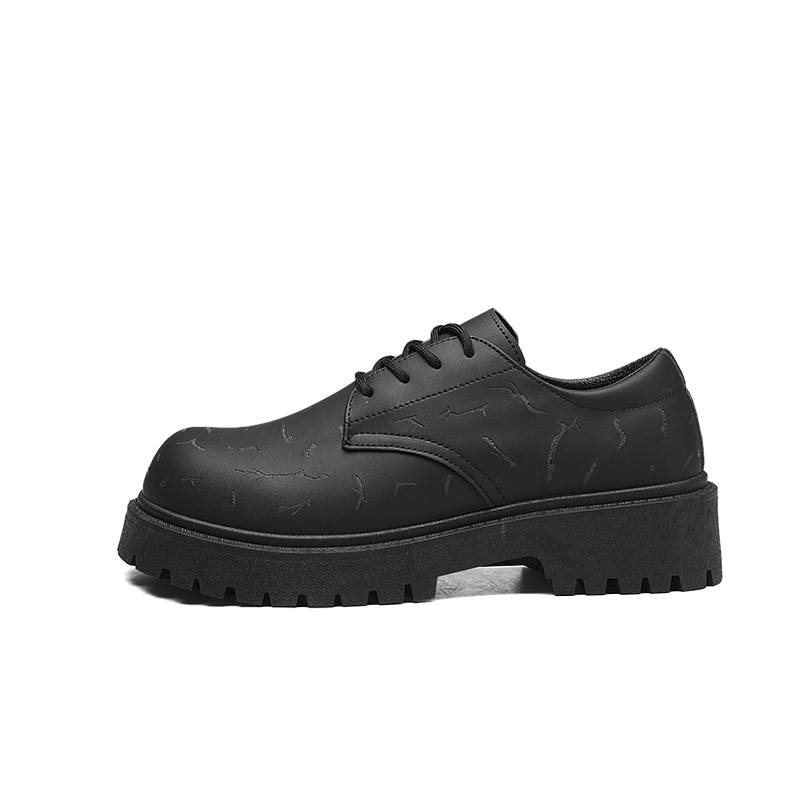 CariteSport Leather Men's Casual Shoes Men's Black